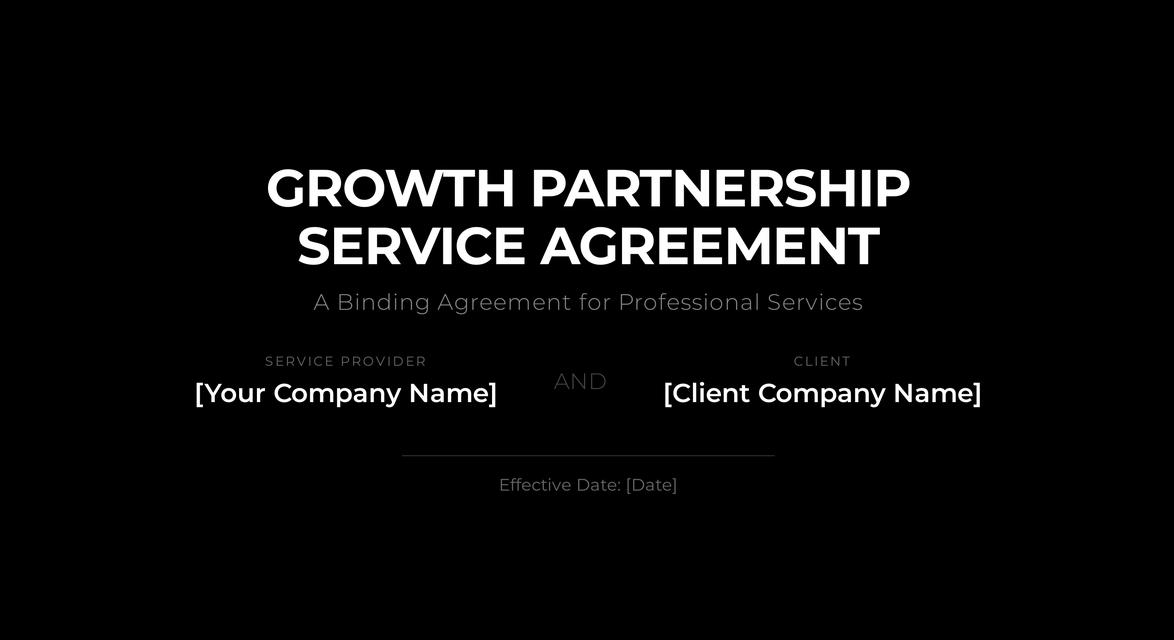 Agreement Template